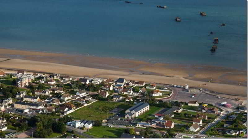 Gold Beach Hotel & Residence Asnelles Eksteriør bilde