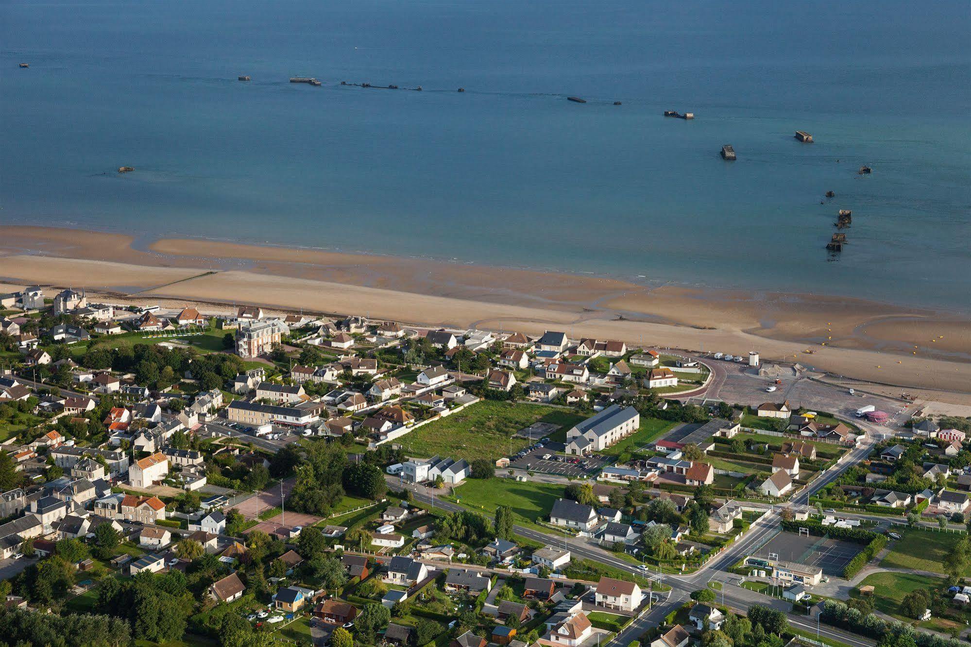 Gold Beach Hotel & Residence Asnelles Eksteriør bilde